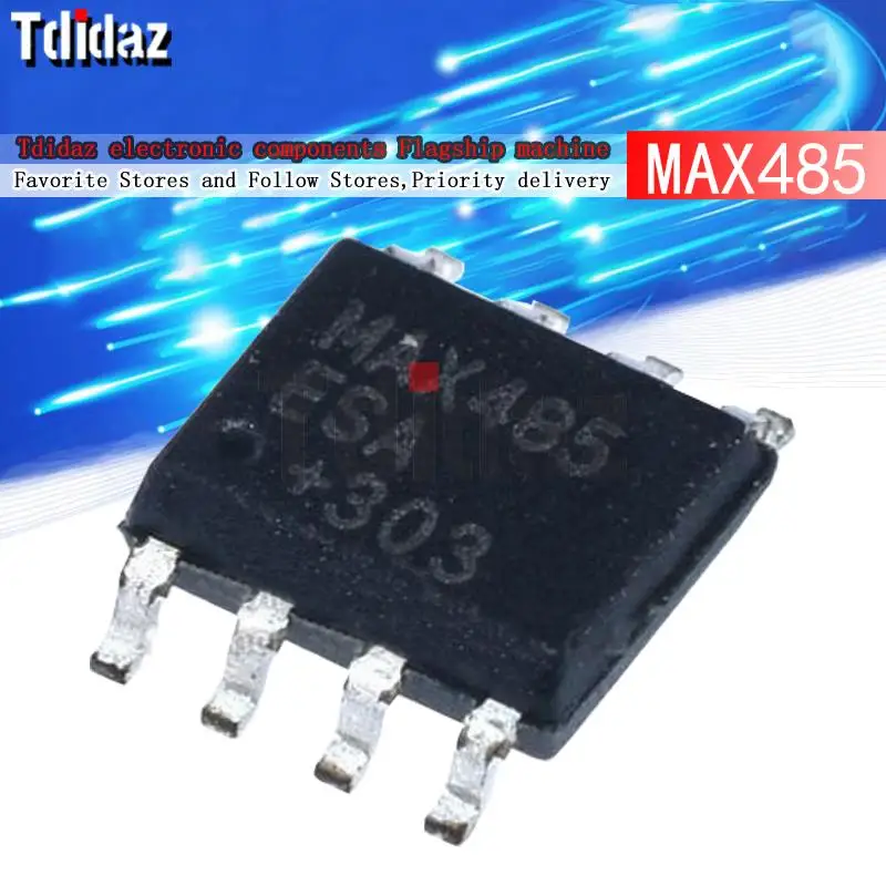 

10 шт./лот Новый MAX485CSA MAX485 MAX485ESA RS485 трансивер чип SMD SOP8