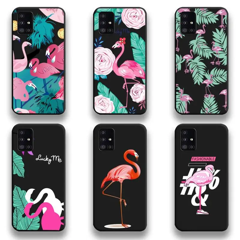 

Tropical Animal Flamingo Phone Case For Samsung Galaxy A52 A21S A02S A12 A31 A81 A10 A20E A30 A40 A50 A70 A80 A71 A51 5G