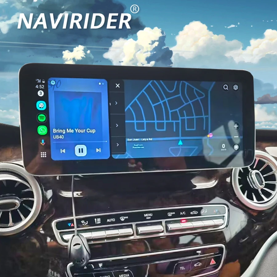 Snapdragon 685 Android экран для Mercedes Benz V-Class W447 V260 V250 V220 Стерео GPS Carplay аудио автомобильное