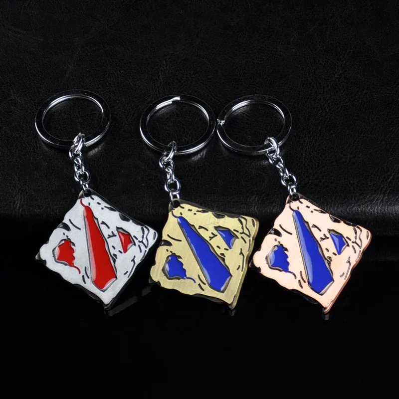 10 шт./лот брелки DOTA Dota 2 брелок для ключей педант подарка