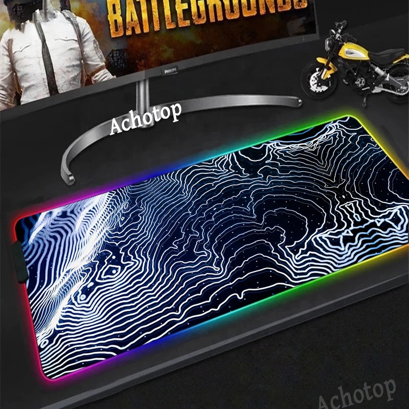 

RGB Create art mousepad DIY Black Desk Protector Pad on The Table Pads Computer Mat Xl Mouse Pad Pad Deskmat Office Carpet