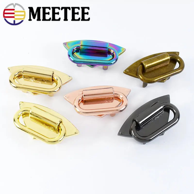 

10/20Pcs 50*26 Women Bag Handles Decorative Buckles Fashion Handbag Strap Connector Metal Buckle Hanger DIY Hardware Accessories