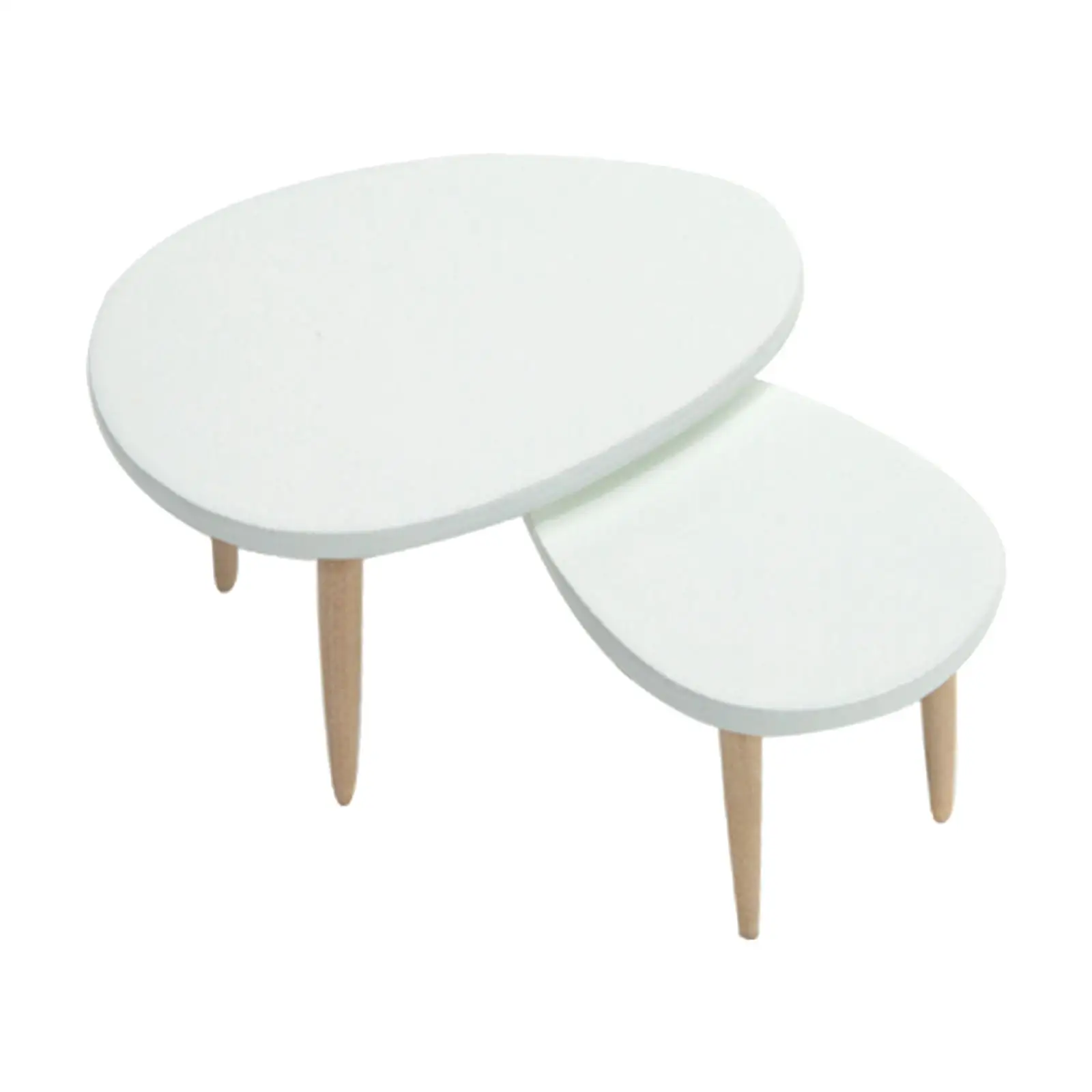 

Набор из 2 миниатюрных настольных моделей для кукольного домика 1/12