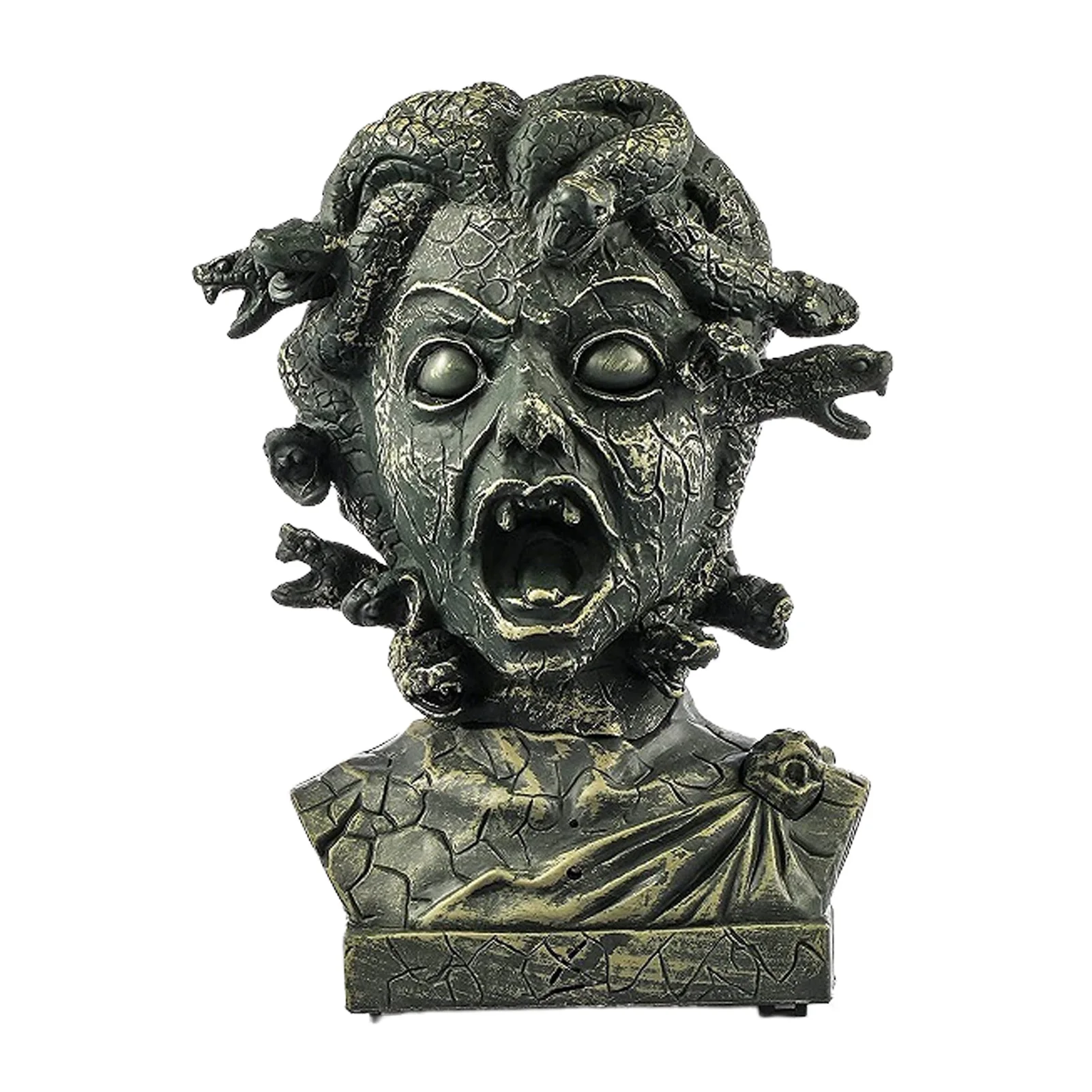 

2022 New Medusa Bust Statue Greek Mythology Monsters Statue Gothic Myth Legend Serpents Statues Home Decorations Crafts Gifts