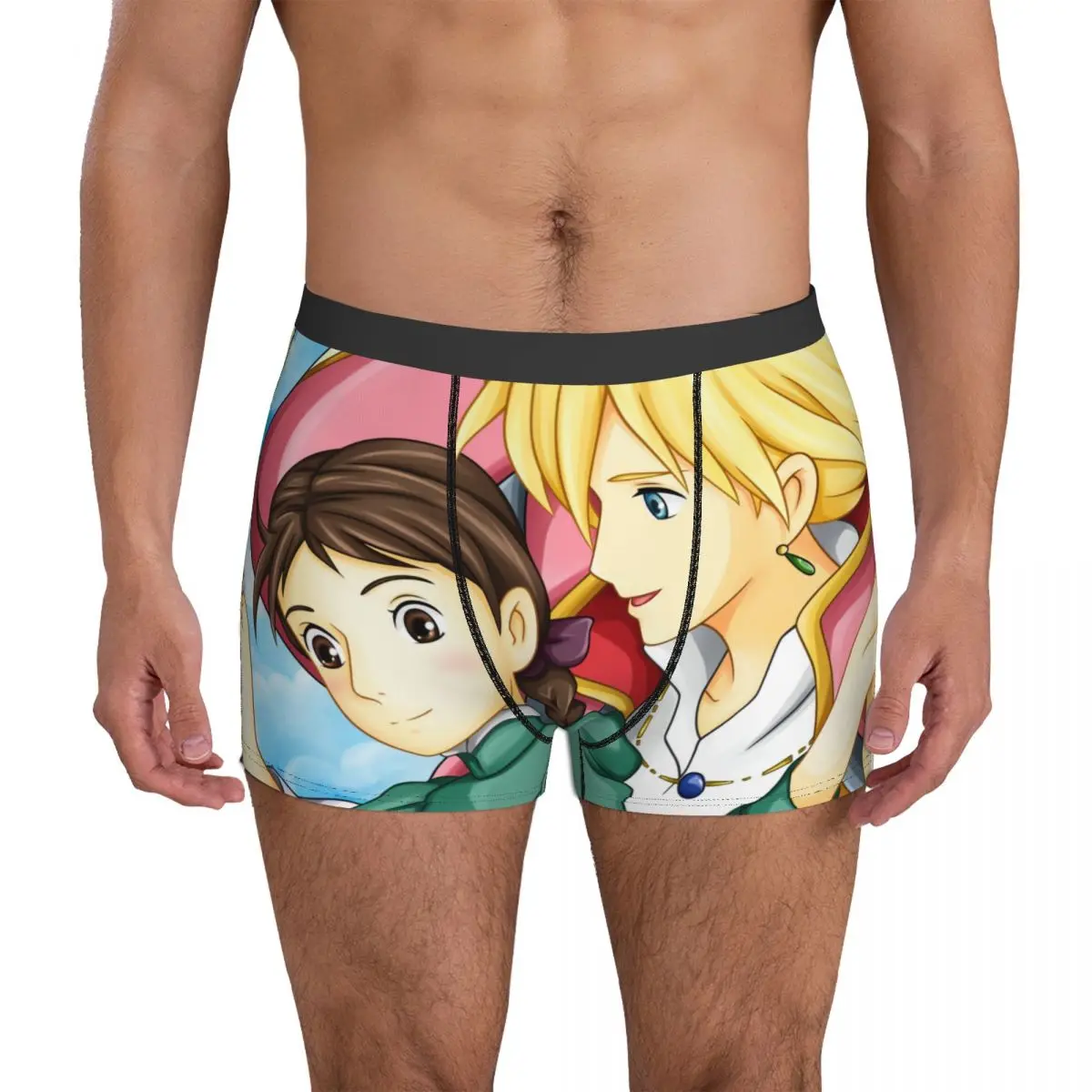 

Sophie Howl Underwear Howls Moving Castle Print Boxershorts Hot Man Panties Classic Boxer Brief Gift Idea