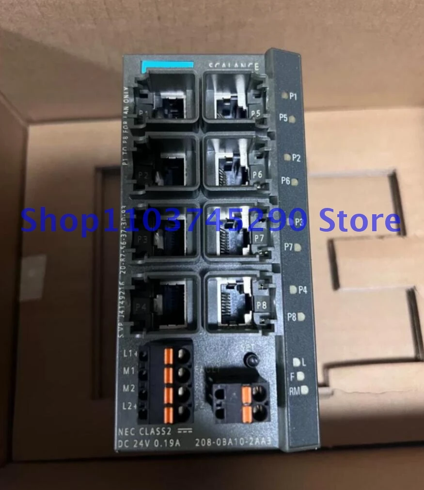 Модуль 6GK5208-0BA10-2AA3 в коробке 6GK5208-0BA10-2AA 3