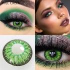 Новые поступления цветных контактных линз пара косметических контактных линз косметика для глаз цветные линзы очки используются каждый год синие линзы