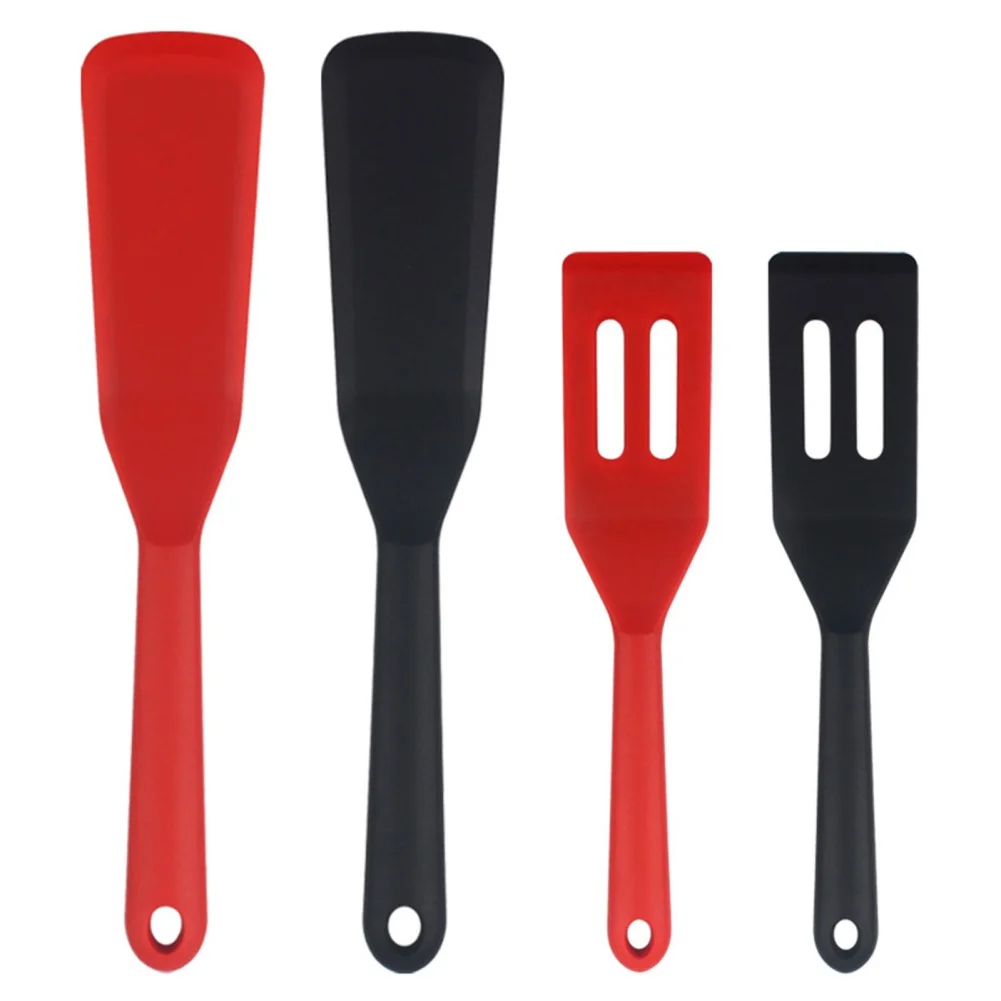 

Food Grade BPA Free Home Kitchen Heat Resistant Silicone Spatula Non Stick Cookware Sets