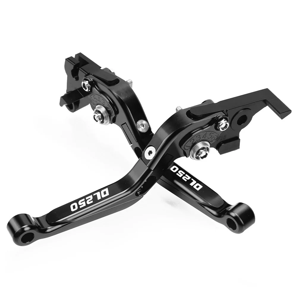 

Brake Lever & Clutch Levers FOR SUZUKI DL250 V-STROM 2017-2018 Long Shorty CNC Adjustable Folding Extendable Handle Handlebar