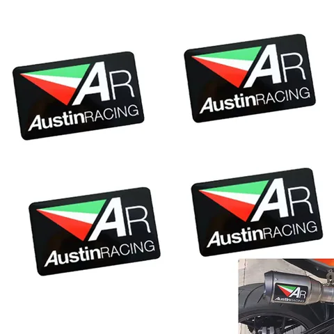 Для Austin Racing наклейки на выхлопные системы аксессуары для мотоциклов Escape Kawasaki Honda Suzuki BMW KTM CFMOTO Aprilia Ducati Yamaha MT07