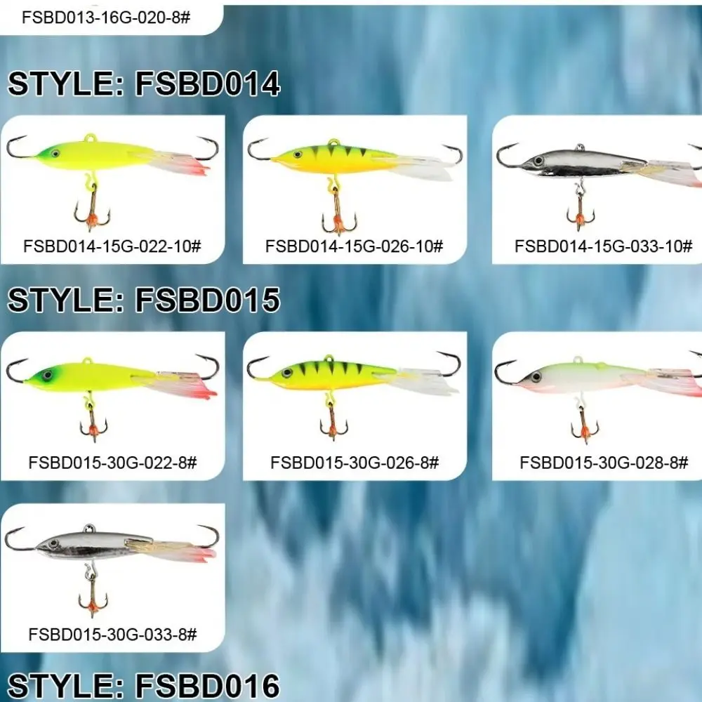 Новые 4 стиля зимняя приманка для зимней рыбалки AD-Sharp 12 г/7 см свинцовый жесткий