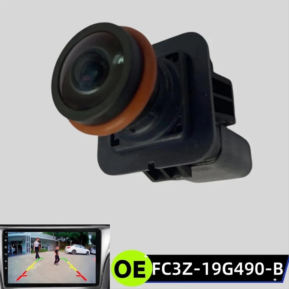 Фото ⚡   Суперраспродажа: HD-камера заднего вида для парковки FC3Z-19G490-B FC3Z19G490B для Ford F-150 F-250 F-350 2015-2016 №3