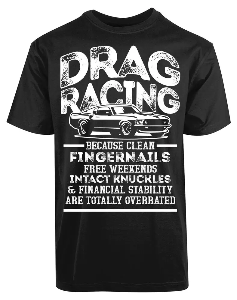 Новинка мужская рубашка Drag Racing Car для отпуска повседневная Высококачественная