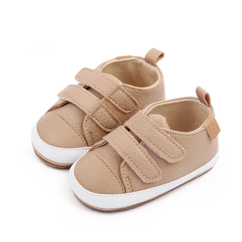 Brand New Toddler Baby Girls Shoes PU Leather Shoes Soft Sole Crib Shoes Spring Autumn First Walkers images - 6