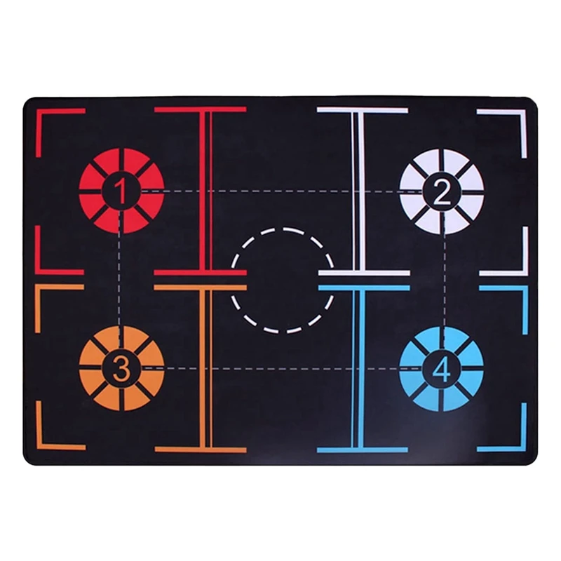 

Basketball Mat,Basketball Training Mat Shock Absorbing Silent Dribble Aid Non-Slip Basketball Footstep Mat 105.5X76cm