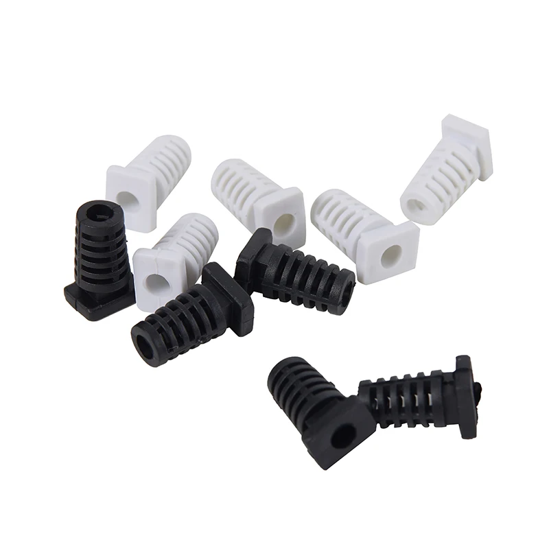 

10pcs 3.8mm Cable Gland Connector Rubber Strain Relief Cord Boot Protector Wire Cable Sleeve For Power Tool Cellphone Charger