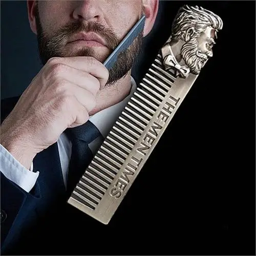 

Transformacion Absolute Metal Laser Beard Mustache Comb 715845