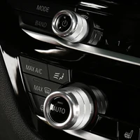 for bmw new 5 series 528li 530li 540li g38 x3 car air conditioning knobs audio volume control button ring trim decoration cover