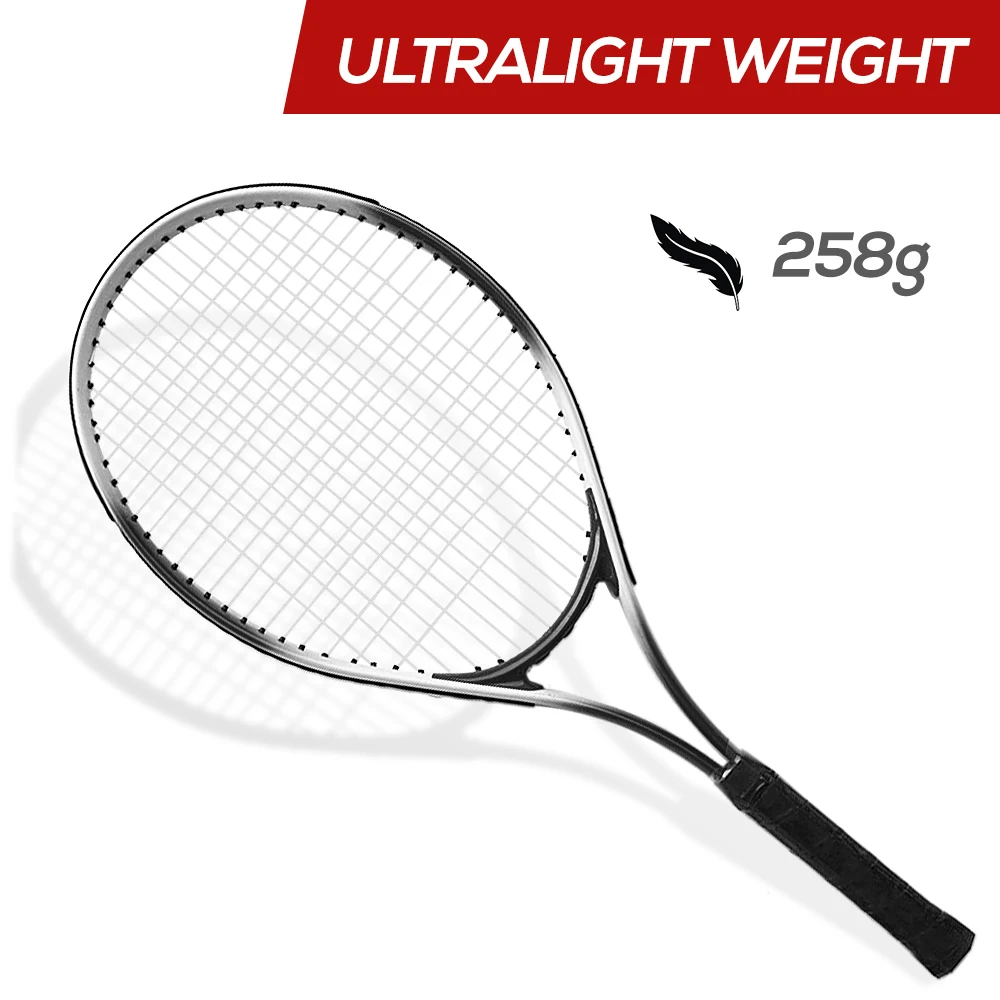 Professional Tennis Racket Lightweight Shockproof Racquet with Carry Bag for Adults Wen Woman Training |