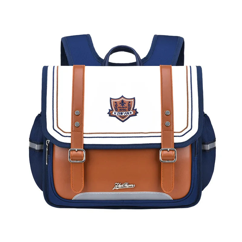 Children Student Primary School Bags New Horizontal British Breathable Backpack Girls Boys Large Capacity Backpacks Hot Mochila