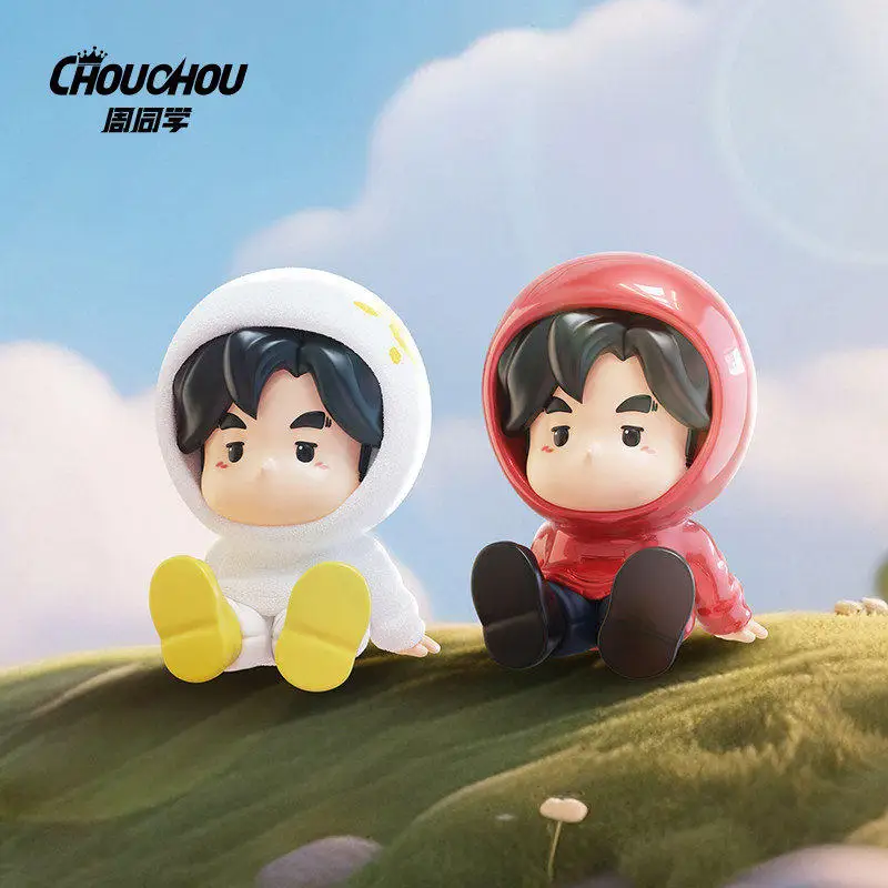 Фото Оригинальная мини-фигурка Джей Чоу (Jay Chou) из серии Life Mini Cinema, коллекционная, в слепой коробке, настольное украшение, новинка, игрушка, подарок для девочек №2