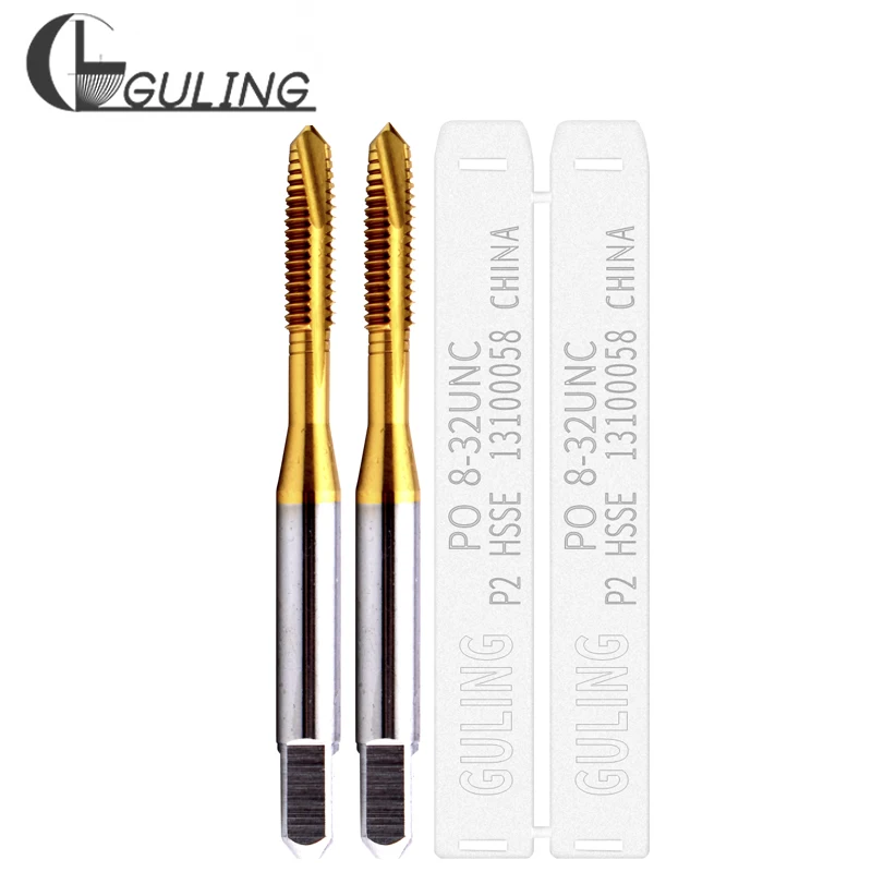 

Метчики GULING HSSE-M35 UNC 2-56 3-48 4-40 6-32 8-32 10-24 12-24 1/4 3/8
