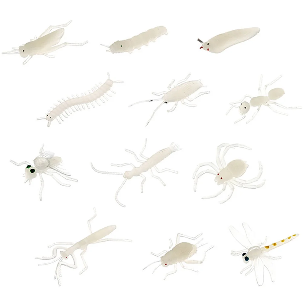 

Glowing Insects Bug Toy Artificial Fake Luminous Prank Toys Festival Favor Trick Tools
