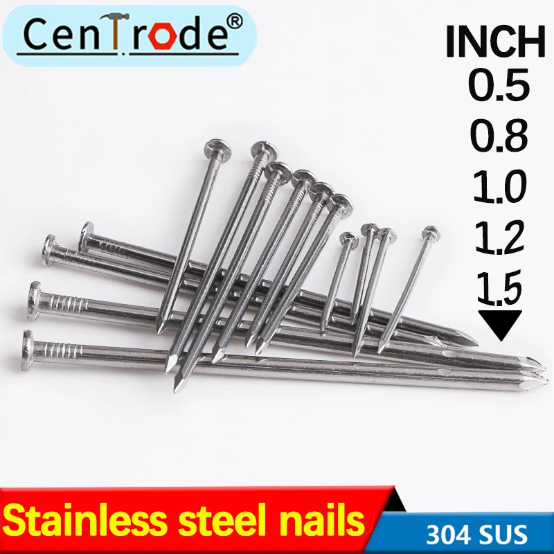 

Гвозди из нержавеющей стали 304 ГуХуа 50 шт.