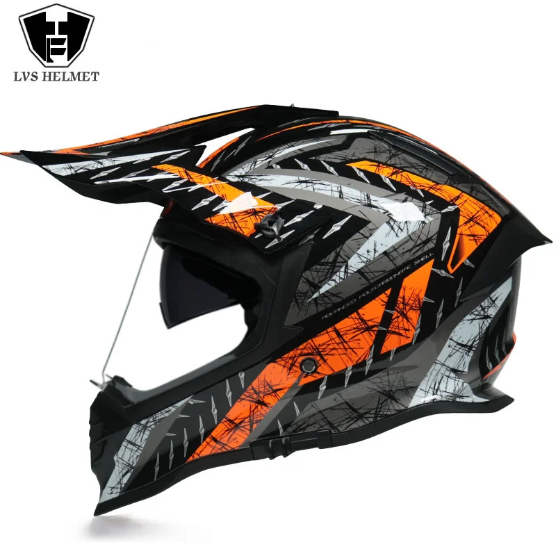 

Motocross Helmets DOT ECE approved Full Face Motorcycle Helmet Motocross Scooter Casque Hors Route Moto Casco For Man