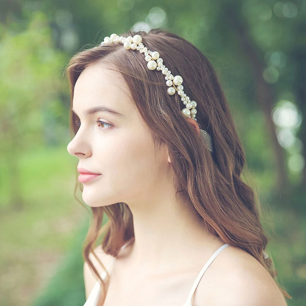 Головной убор свадебное украшение для волос аксессуары платья головной невесты