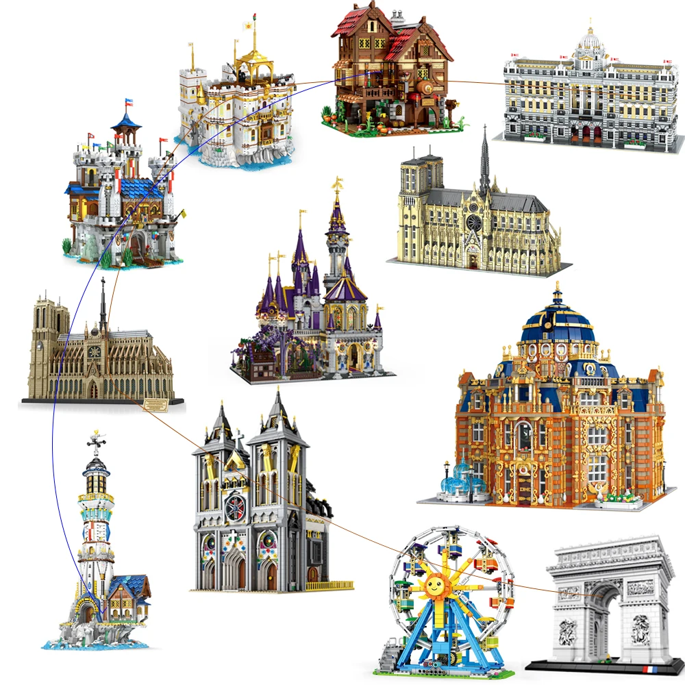 Блочный конструктор в средневековом стиле