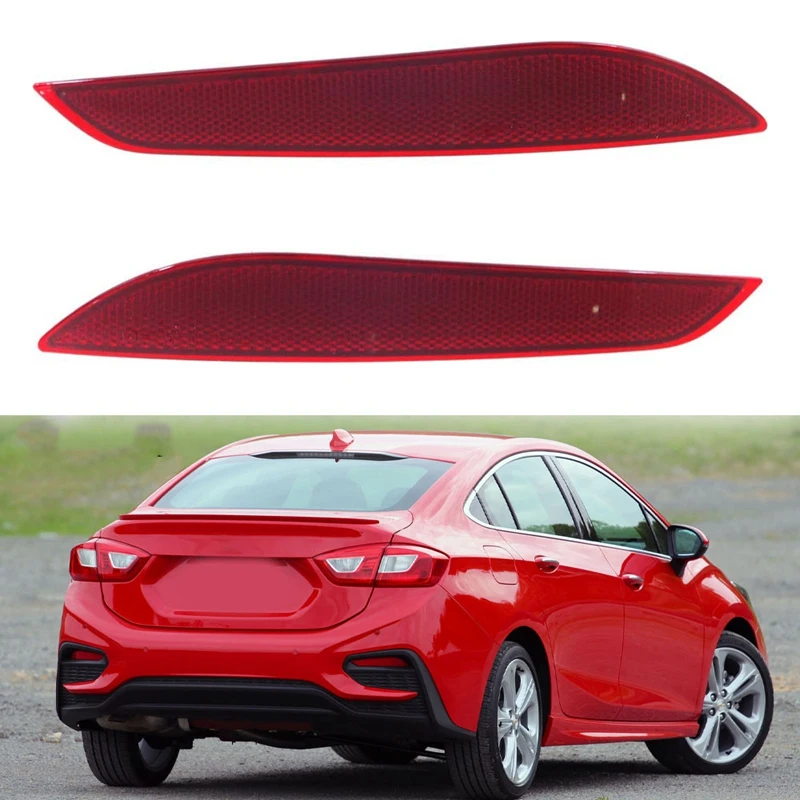 1 пара отражатель для заднего бампера автомобиля Chevrolet Cruze 2016 2017 2018