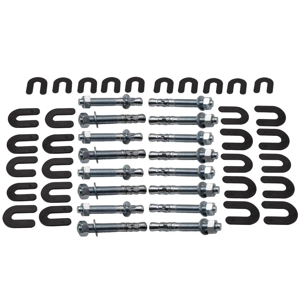 

Lift Installation install Kit 16 Wedge Anchor Bolts & 30 pack shims pack