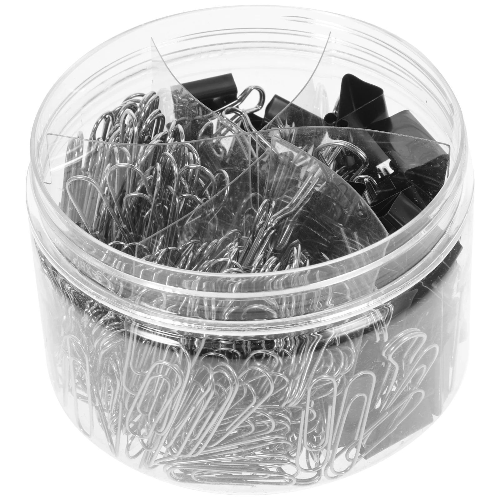 

1 Box of Convenient Binder Clips Multi-use Paper Clips Set Assorted Size Binder Clips Set Office Supplies