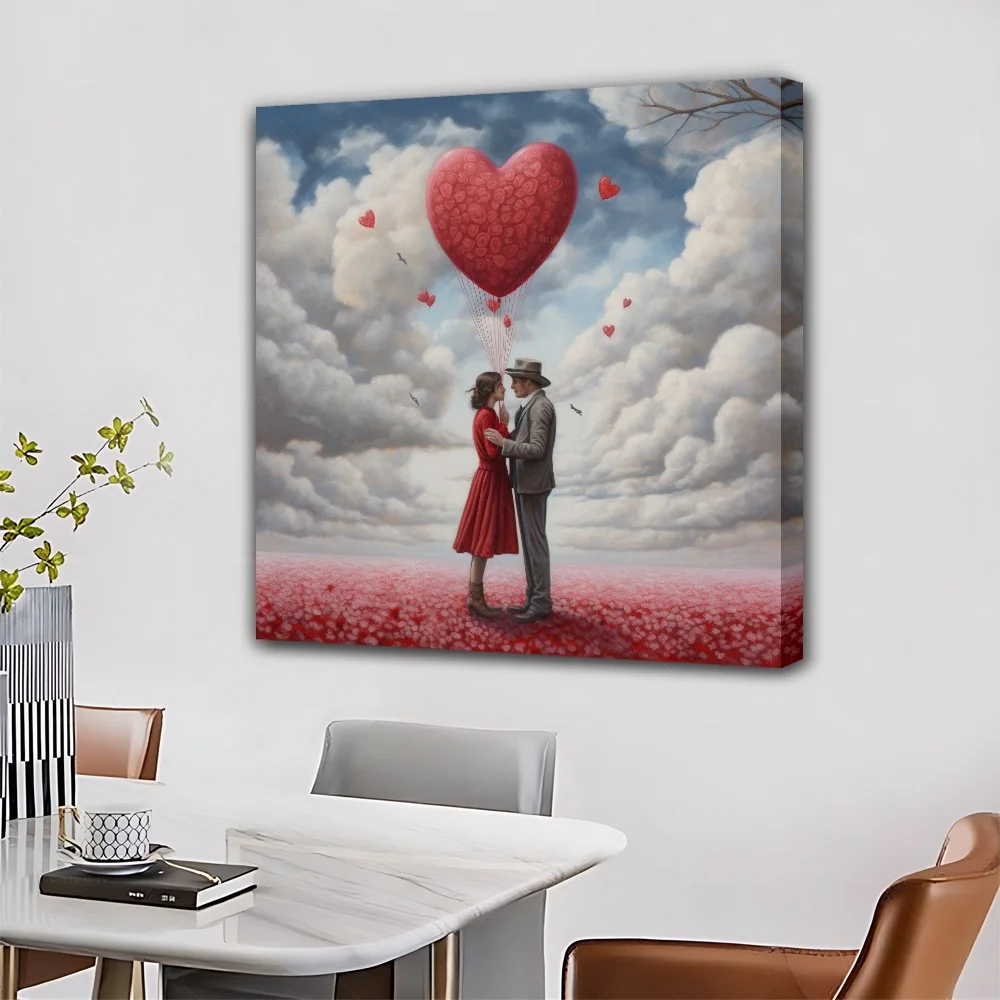 

Forbeauty, поцелуи, пара, Современный художественный декор, рамка, галерея, холст, живопись, красочная ваза, Античный Декор для дома