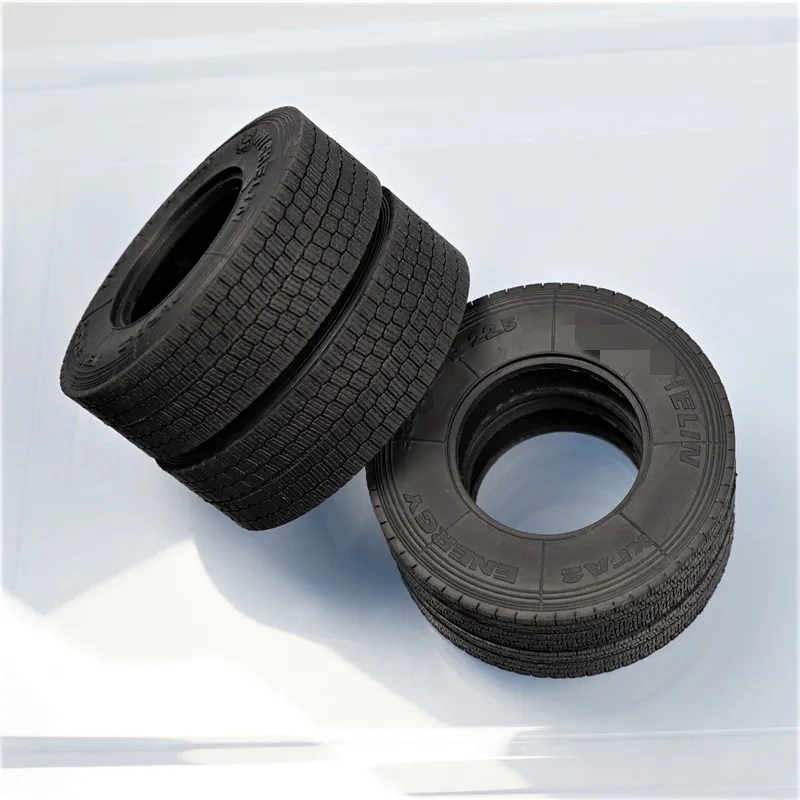 Имитация шины для шоссе N2 1/14 Tamiya RC самосвал трейлер SCANIA 770S VOLVO BENZ MAN TGX