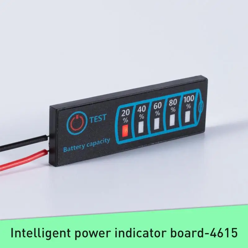 

Universal Power Indicator Dc5-30v 12v 24v Power Display Portable Battery Level Indicator Durable Led Display Panel General