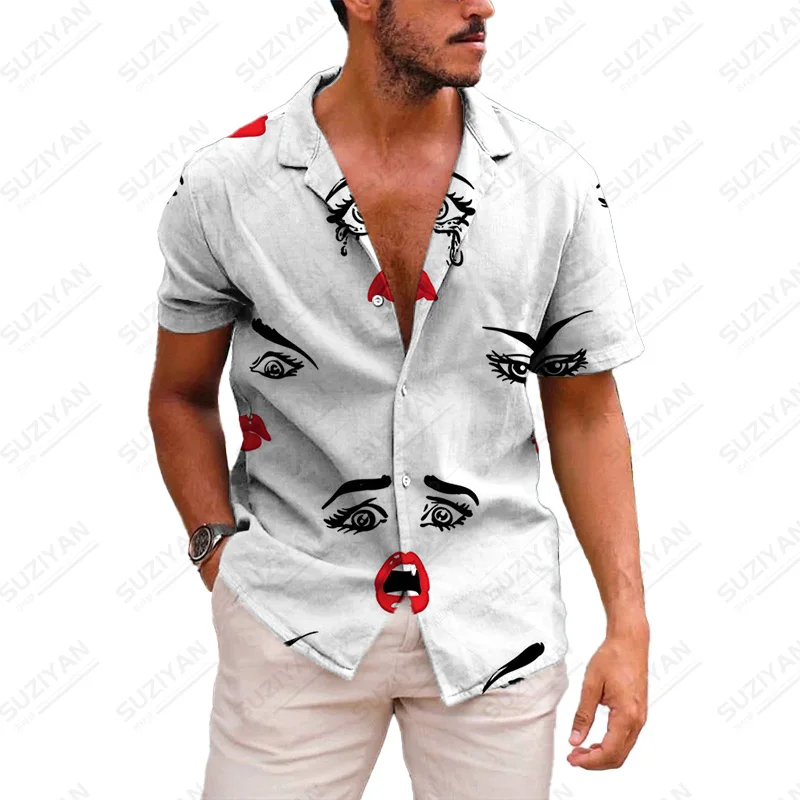 

Clothes Business New Arrivals Stand Oversized Clothing Shirts For Men Free Stripped New Cheap Solid Fashion New Printing