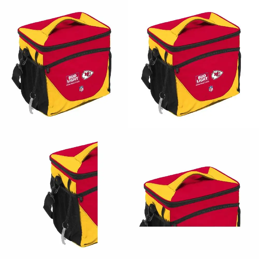 

Perfect Insulated 24 Can Chiefs Soft Cooler For Outdoor Use - Keeps Drinks & Food Cold & Fresh