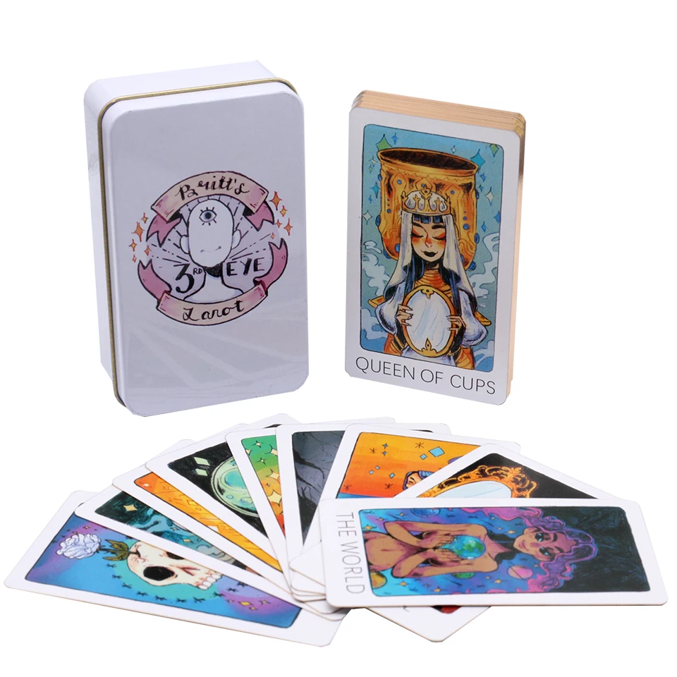 

Oracle Tarot Cards Deck English Version Tarot Board Games Divination Fate Home Family Entertainment Games