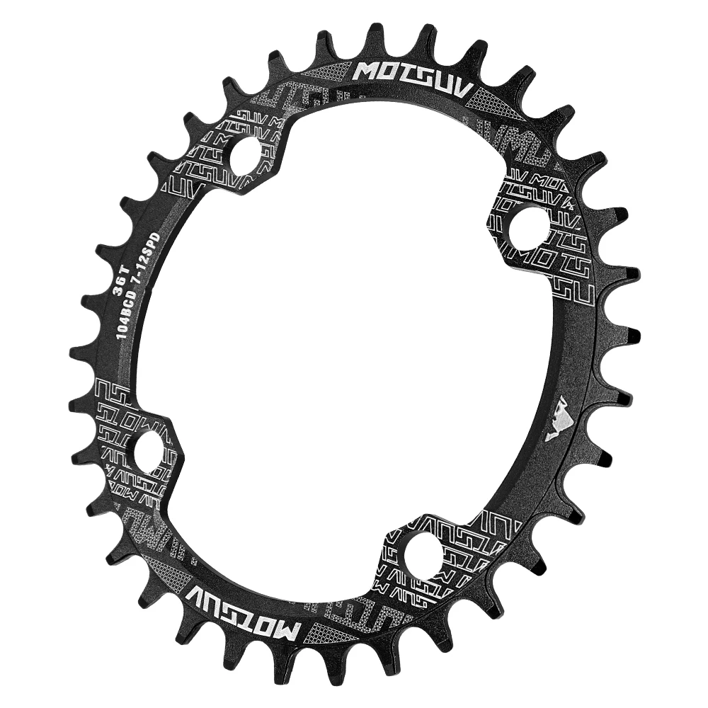 MOTSUV 104BCD 32T 34T 36T 38T овальная звездочка MTB велосипед 7/8/9/10/11/12 скорость шатуны