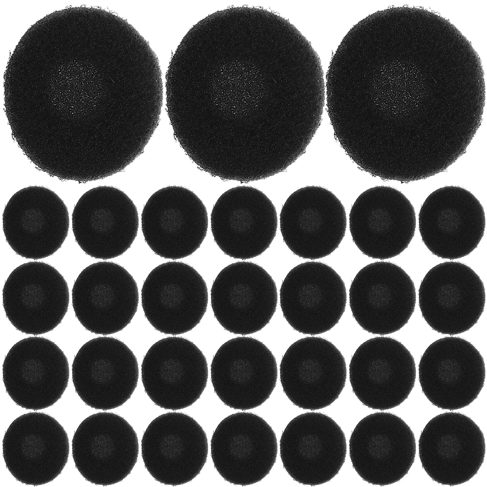 

50pcs Earphone Pads Sponge Pad Sponge Ear Pad Replacement Earbuds Protector Covers