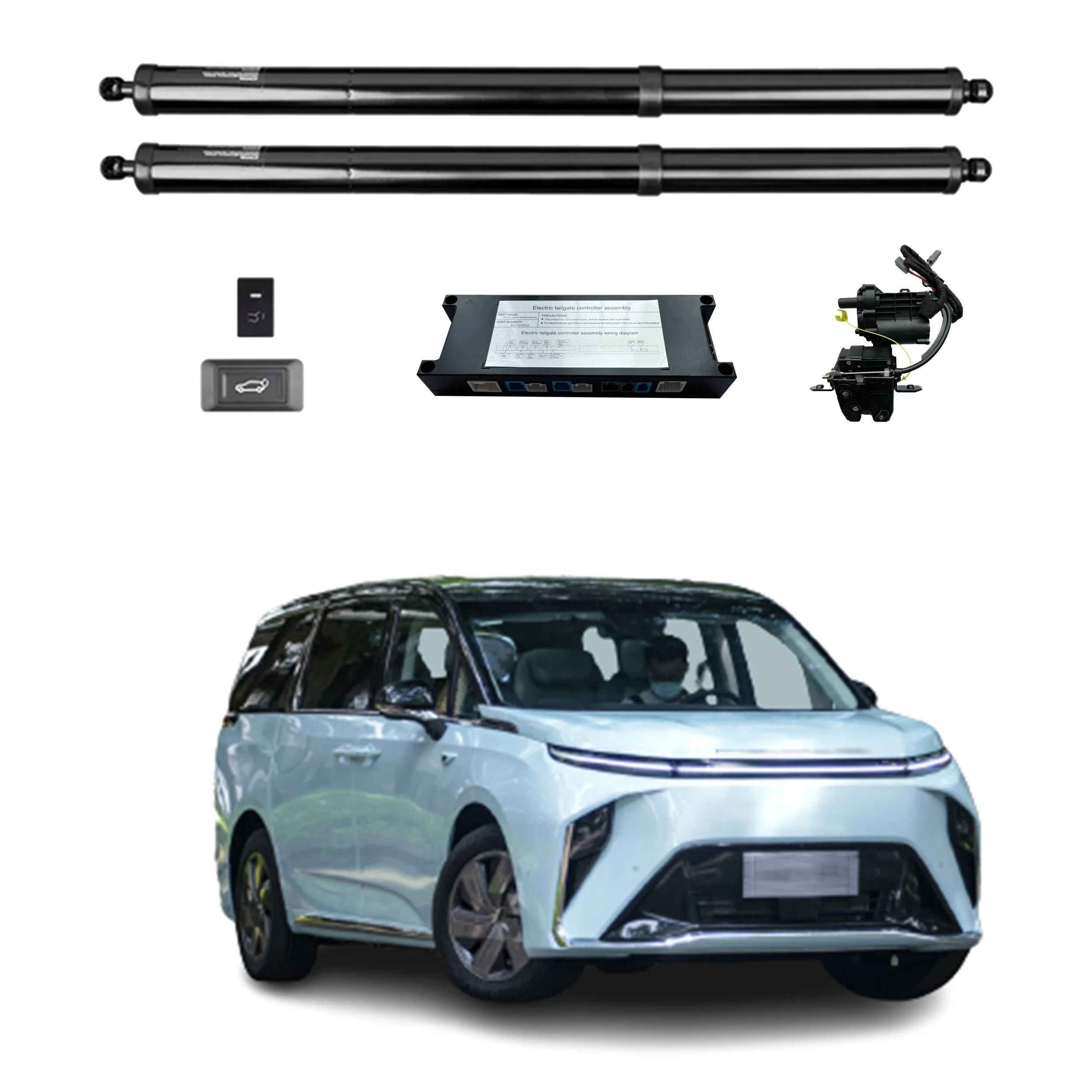 

For Maxus FIMA 9 2022+ Smart Power Tailgate Rear Door Auto Trunk With Remote Control Hands-Free Foot-Activated Optional