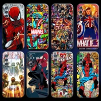 avengers spider man marvel comics for huawei honor 10 9 lite 10i phone case protect carcasa back funda silicone cover soft