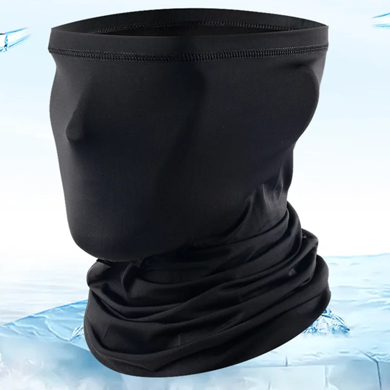 

Мотоциклетная ветрозащитная Защита от солнца, велосипедная маска для лица и шеи, треугольный шарф, бриллиантовая дышащая Пылезащитная повя...