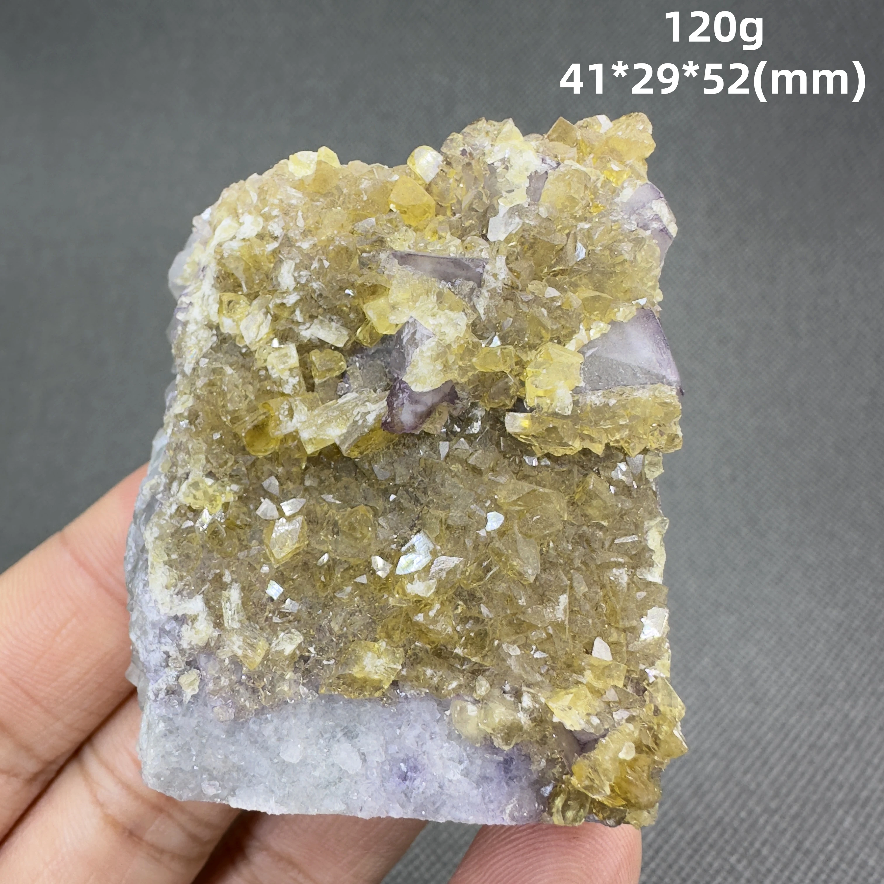 Набор минералов QIANCHUAN: барит, кварц, кристаллы