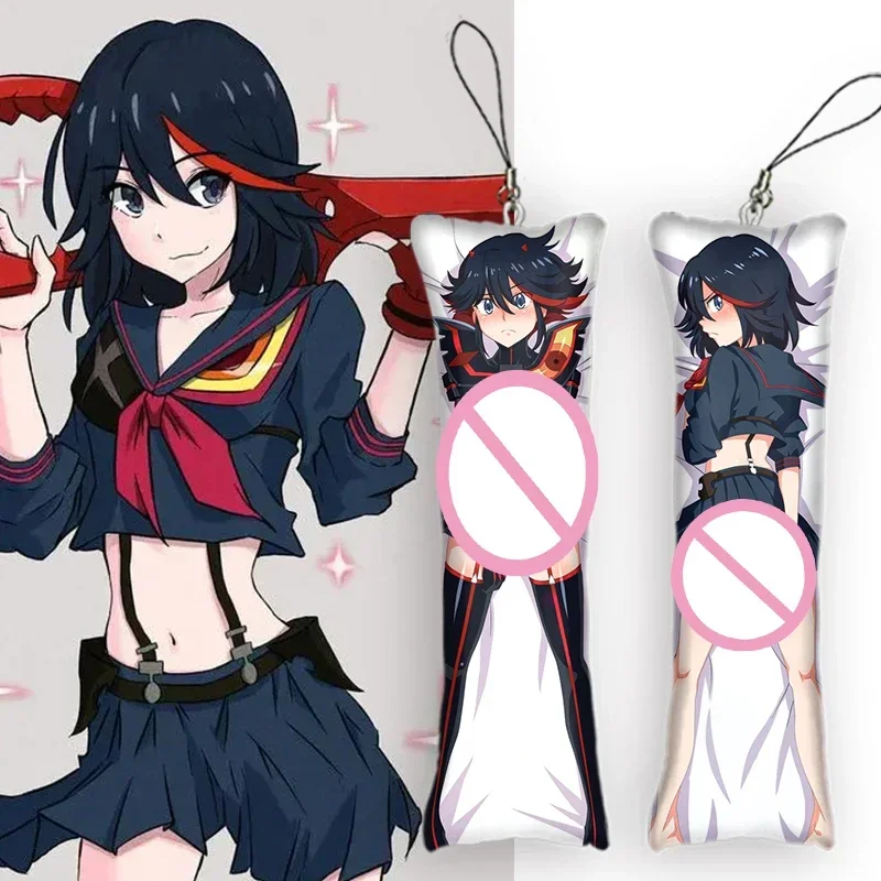 Новый узор Matoi Ryuuko мини-подвеска Dakimakura брелок двусторонний мультфильм аниме