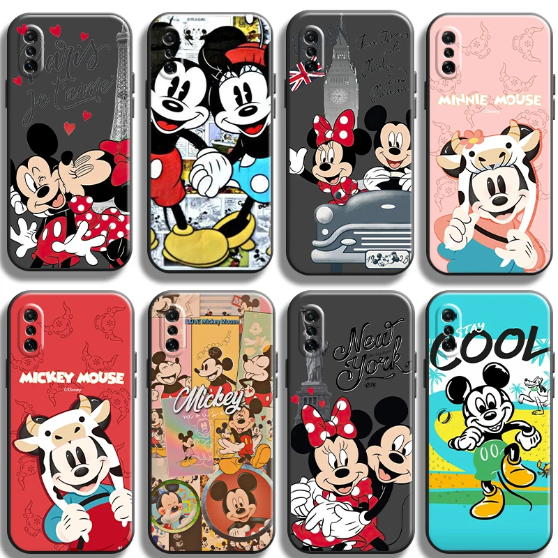 

Disney Mickey Phone Case For Xiaomi Note 10 Pro Lite 10S 10 Pro Lite POCO X3 M3 Pro NFC F3 GT Black Original ShockProof TPU