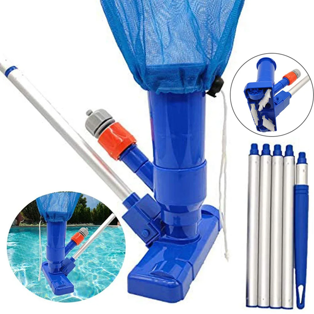 

Pool Cleaning Tool Vacuum Head Portable Swimming Pool Suction Filter Bag Cleaning Accessory