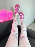 Колготки с принтами #5